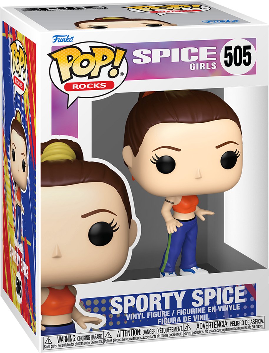 Funko pop rocks: spice girls- sporty (wnbe)
