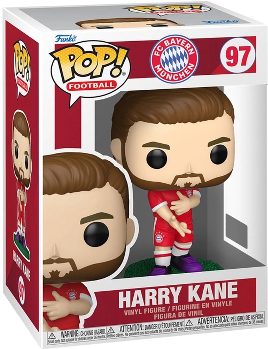 Funko pop football: fc bayern münchen - harry kane - pop #97