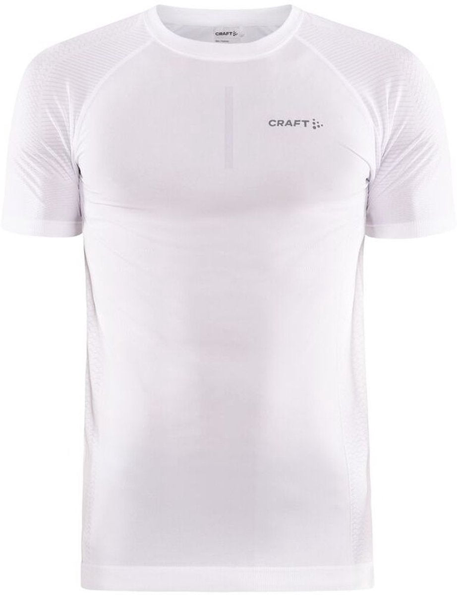 Craft adv cool intensity ss tee m heren thermoshirt - wit