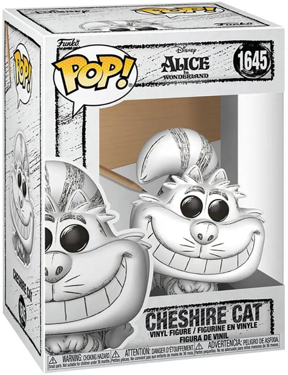 Funko pop! disney sketched - cheshire cat #1645
