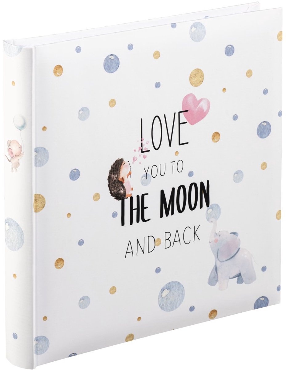 Hama fotoboekalbum - to the moon - 29x32 - 50 pagina's - wit