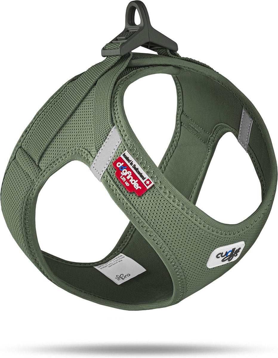 Curli clasp vest harness clasp air-mesh - hondentuig - 49.1-55.4 cm