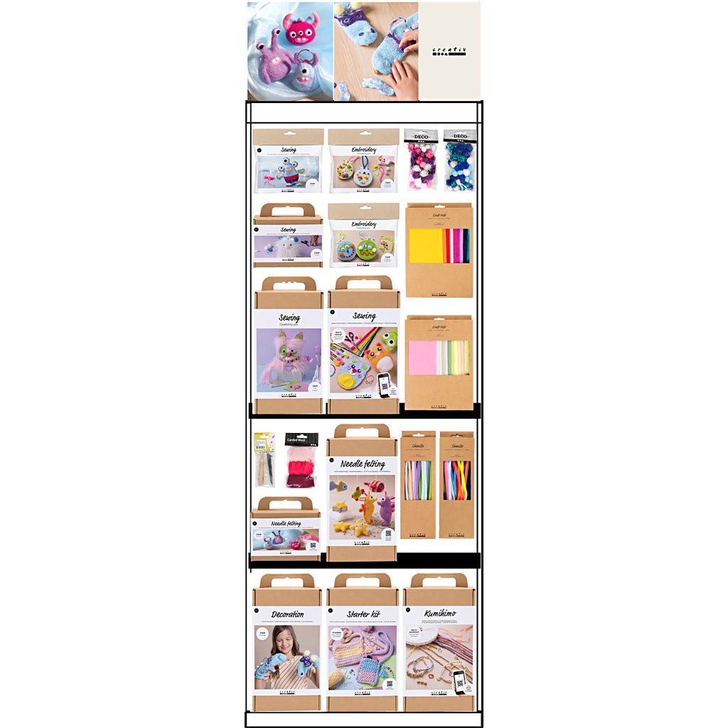 Http: www.cchobby.nl vloerdisplay-ongemonteerd-category-garen-en-naaien-kinderen-h-1580-mm-l-600-mm-b-400-mm-122-eenh-1-stuk