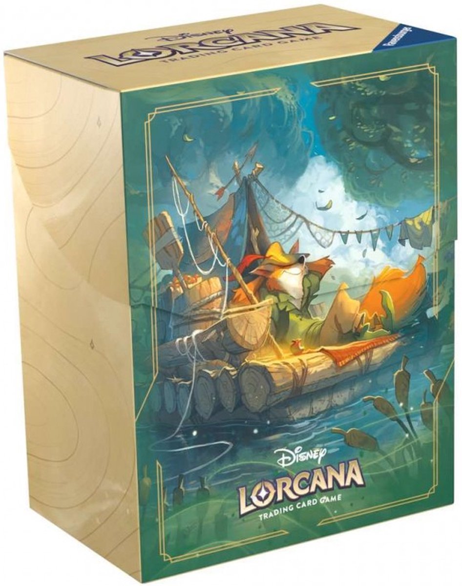 Disney lorcana trading card game: set 3 - deck box motiv b