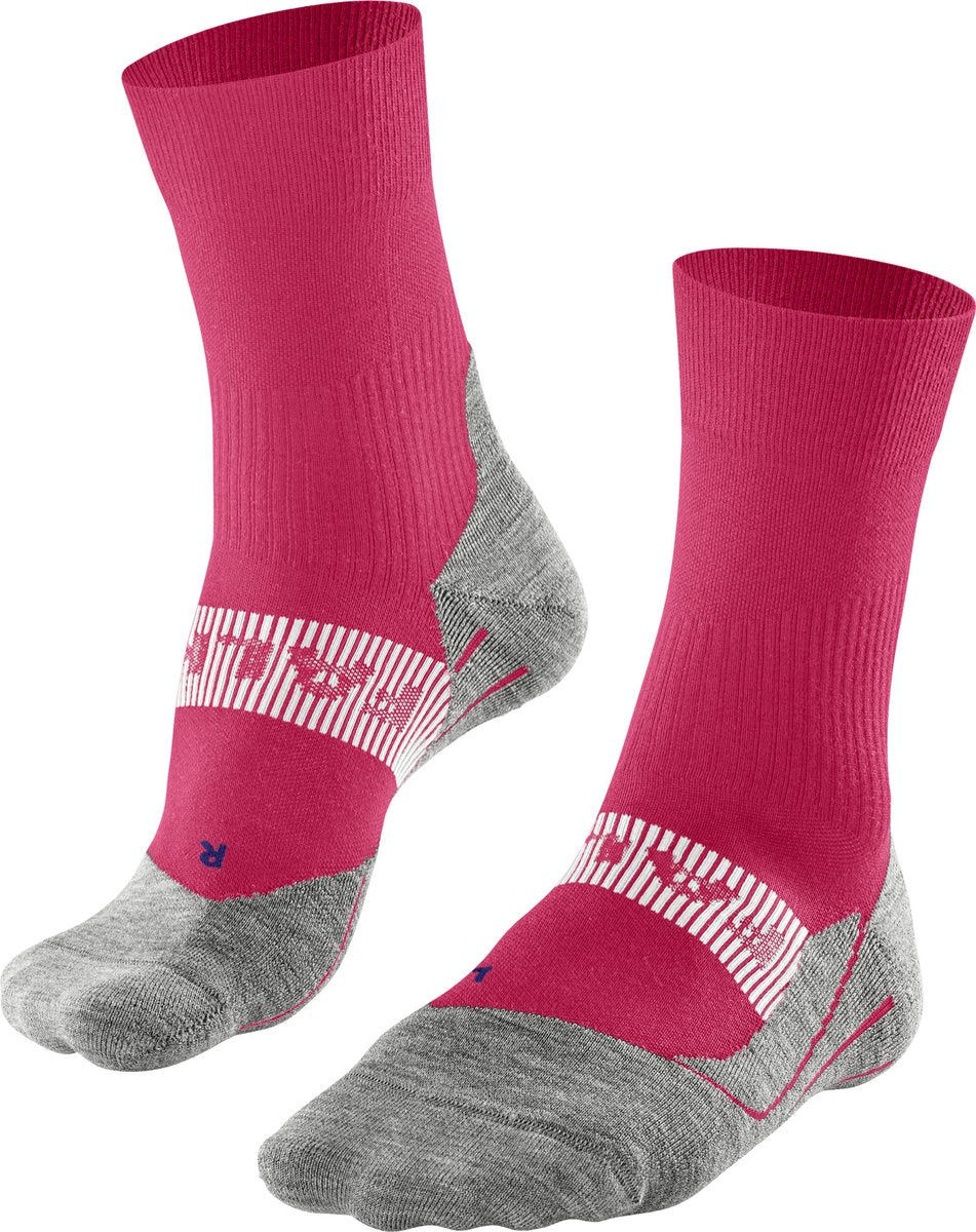 Falke ru4 cool anti-blaar functioneel materiaal hardloopsokken dames rood - maat 35-36