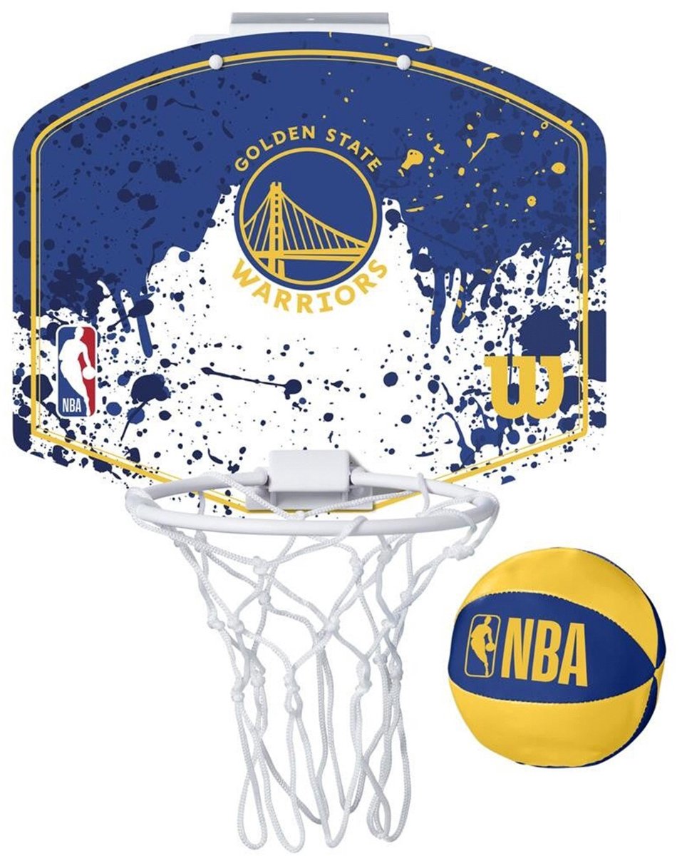 Wilson nba - golden state warriors - mini basketbalset