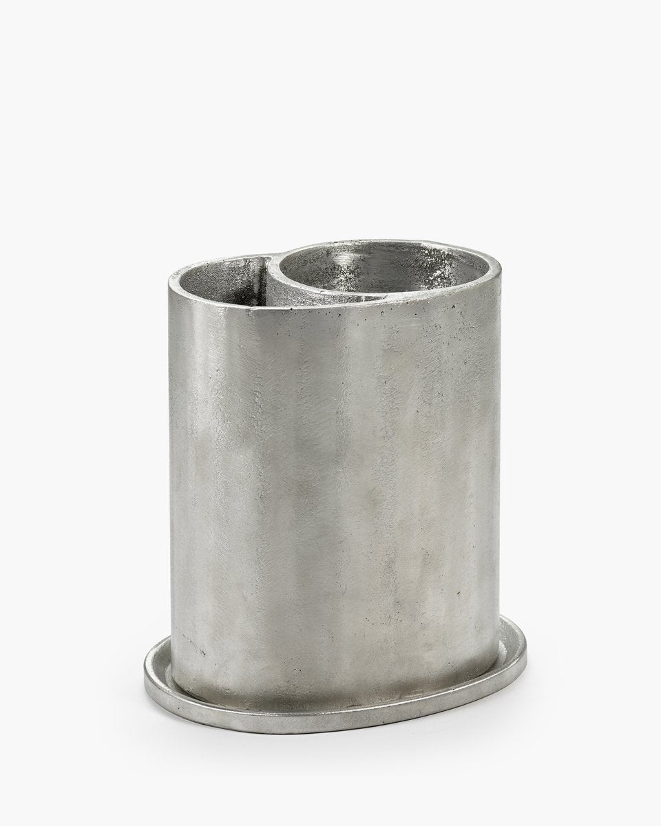 Serax - sergio herman - surface - wijnkoeler - grijs - l 20cm - 3,12kg