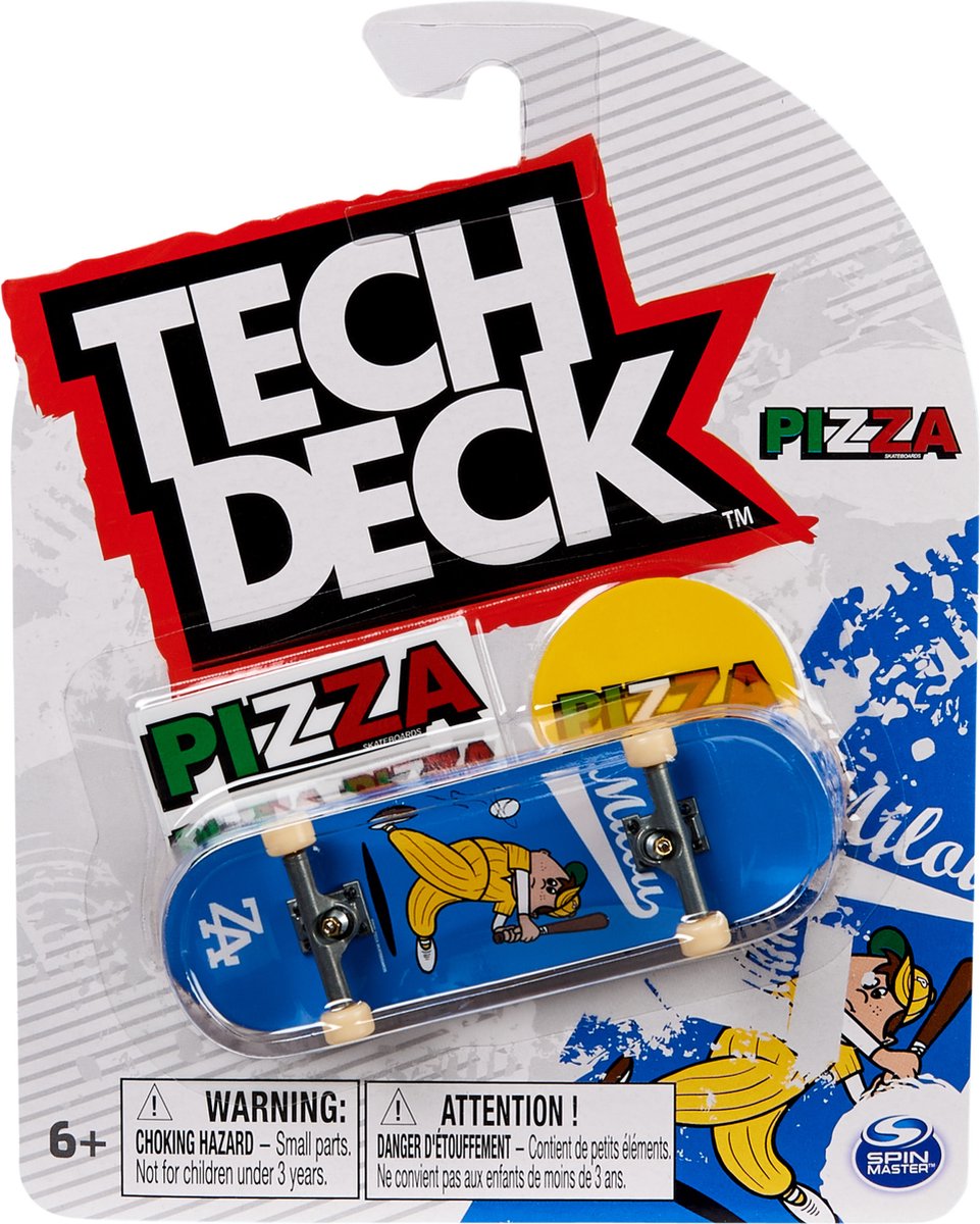 Tech deck - vingerskateboards van 96 mm met authentieke ontwerpen - stijlen kunnen verschillen