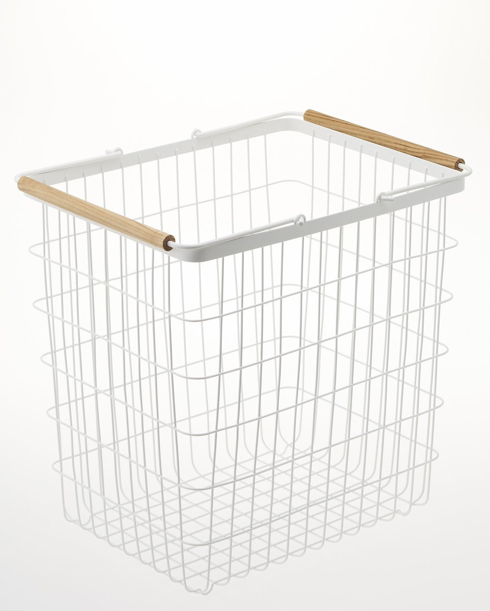 Yamazaki wasmand groot - tosca - wit