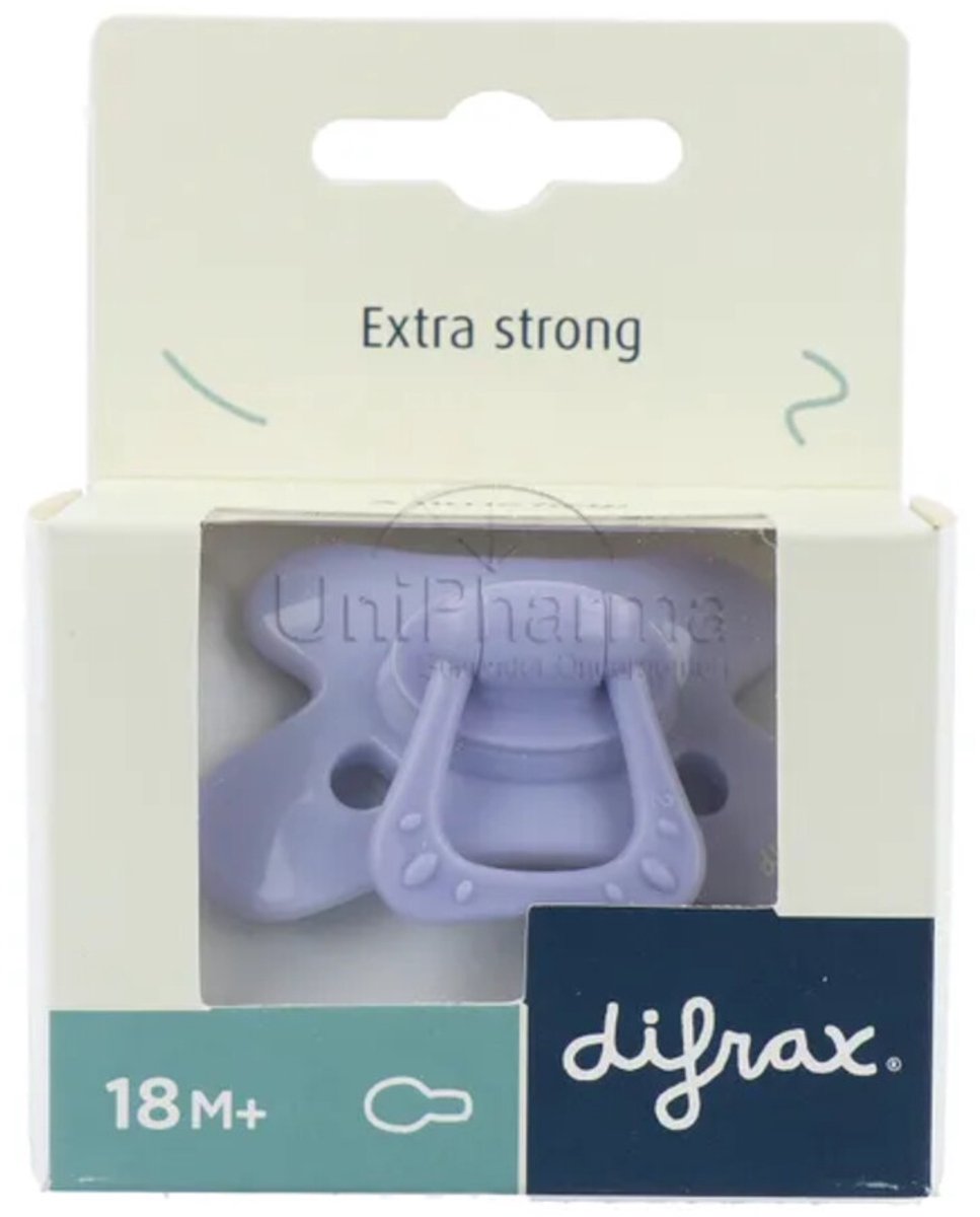 Difrax fopspeen natural 18+m lila amethyst -