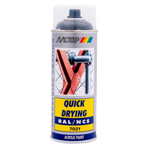 Motip industrial ral7021, bus 400 ml.