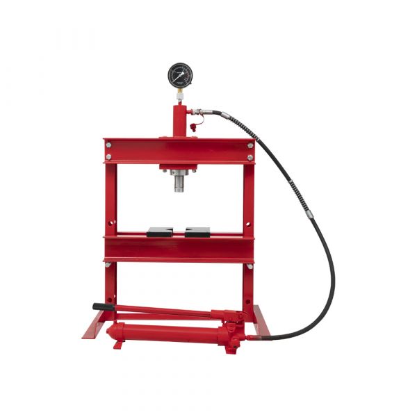 Abi werkplaatspers 12 ton, hydr. tafelm.