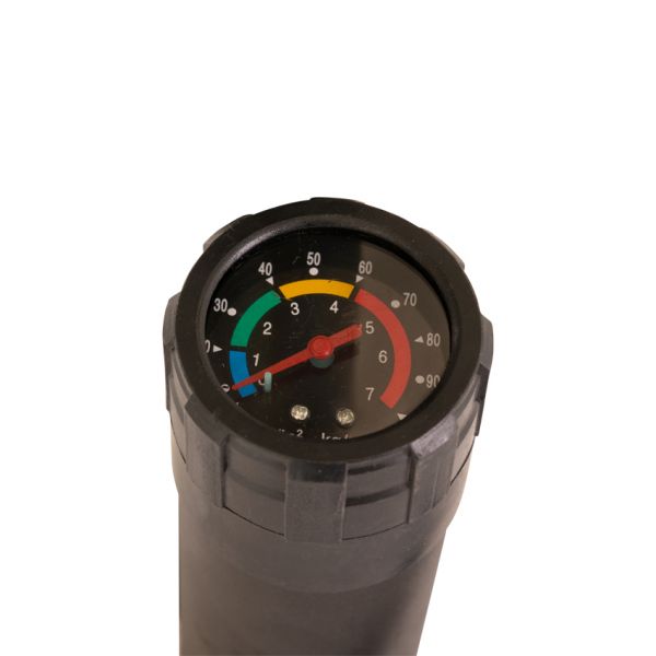 Dunlop fietspomp + manometer