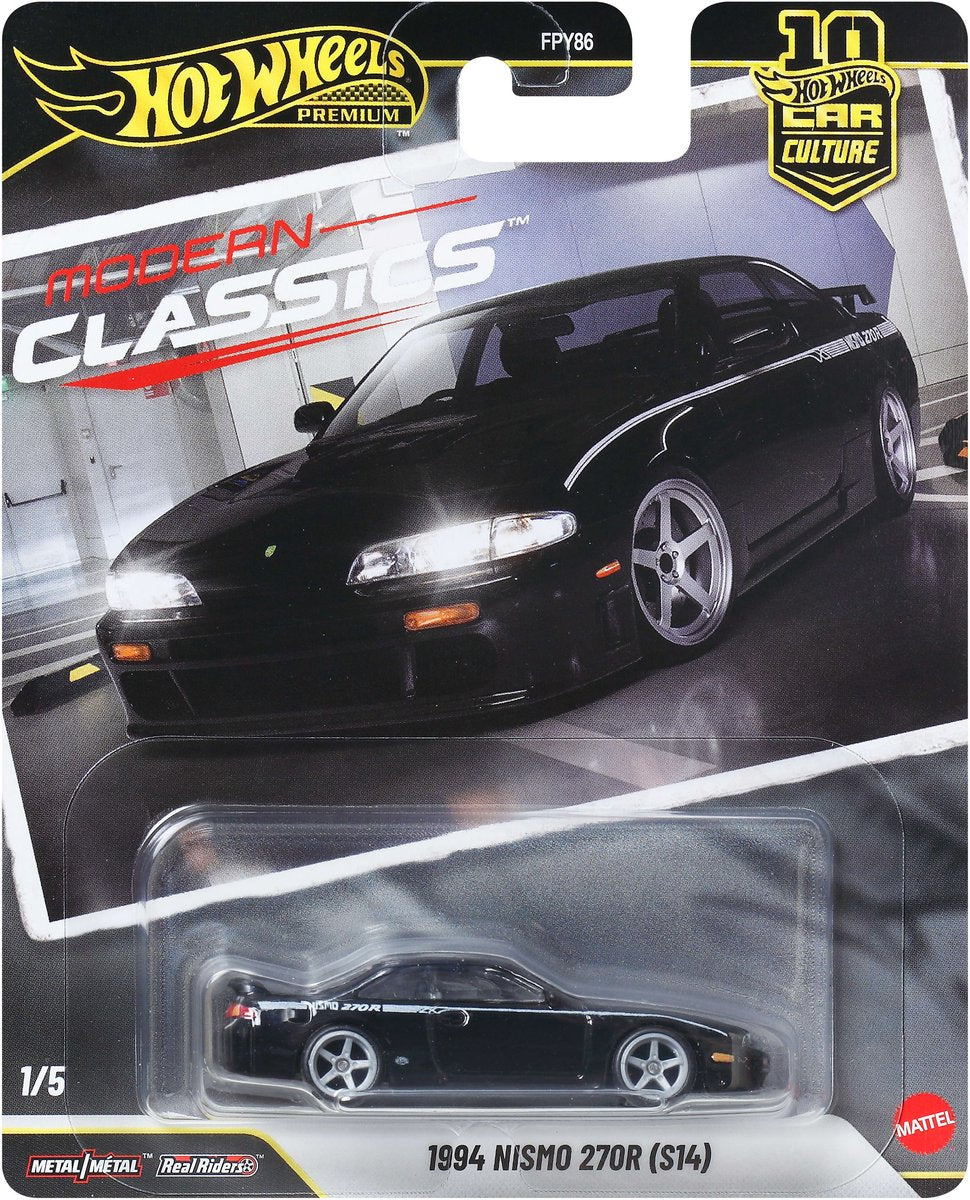 Hot wheels premium car culture - 1994 nismo 270r (s14)