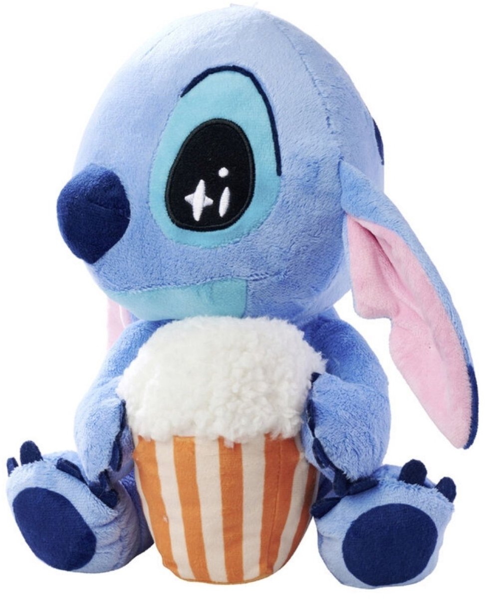 Lilo stitch pluche - popcorn - 25 cm