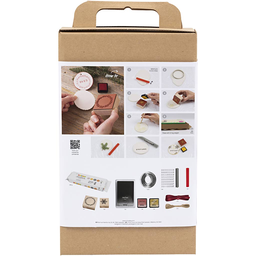 Creativ company https: www.cchobby.nl hobbyset-kerstornamenten-zelfhardende-klei-1-doos