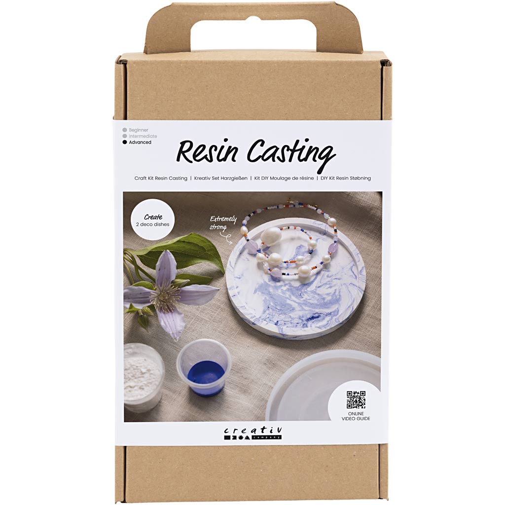 Creativ company https: www.cchobby.nl hobbyset-hars-gieten-rond-dienblad-met-marmereffect-blauw-wit-1-doos