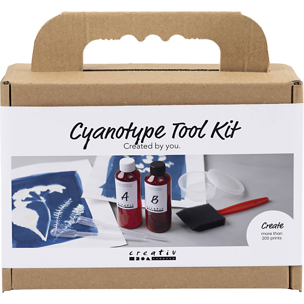 Creativ company http: www.cchobby.nl toolkit-voor-cyanotypie-accessoires-blauw-1-doos