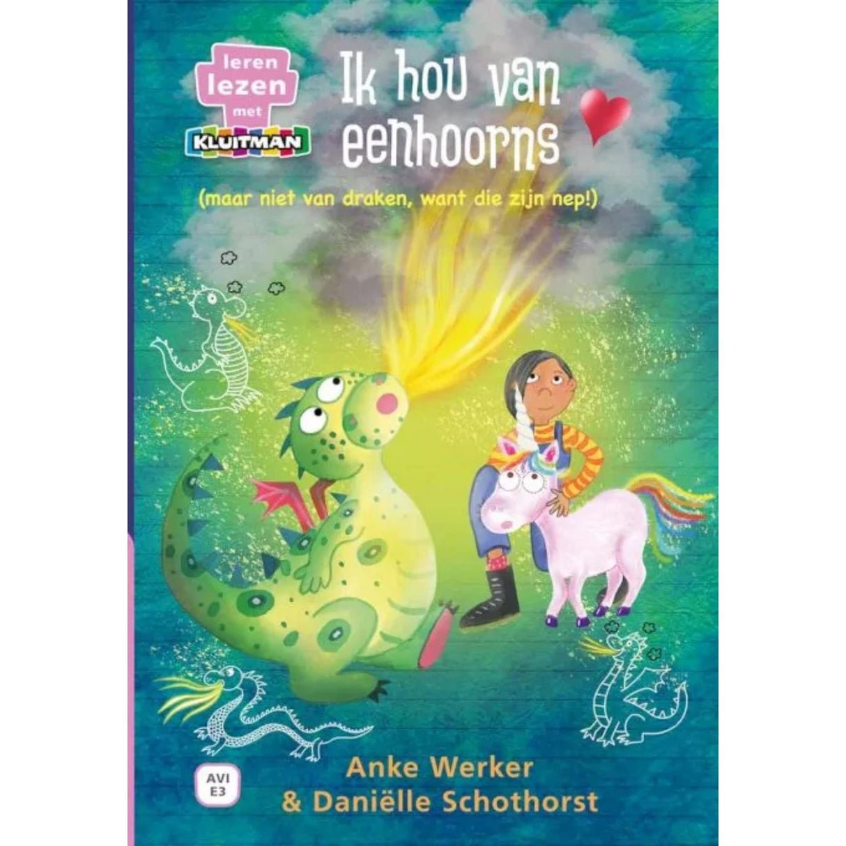 Kluitman ik hou van eenhoorns (maar niet van draken, want die zijn nep!) avi e3