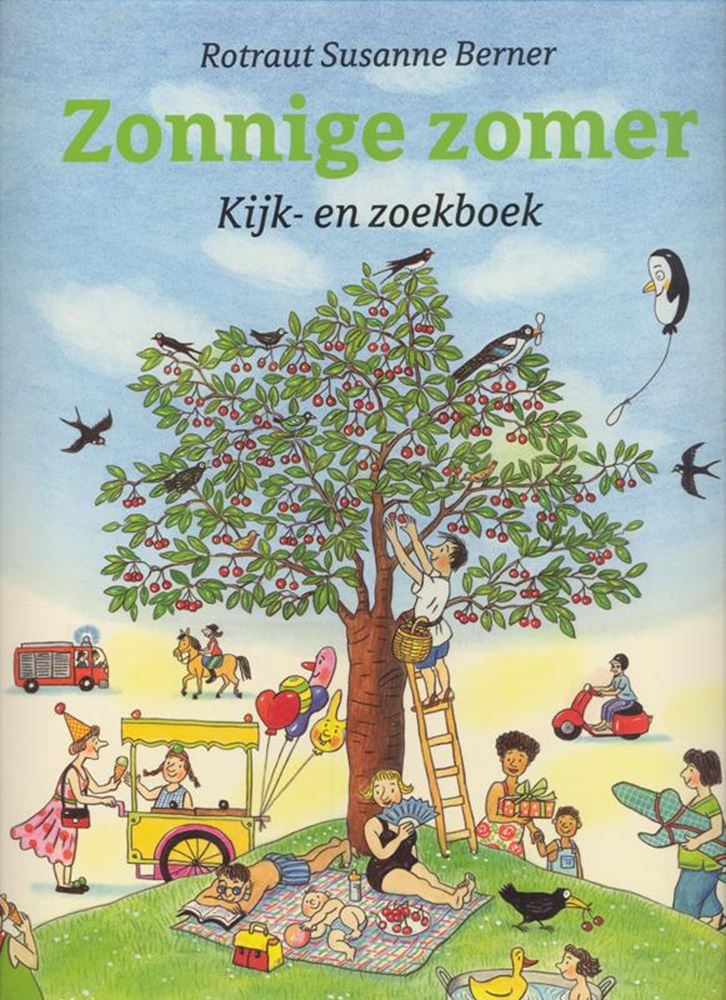 Centraal boekhuis zonnige zomer