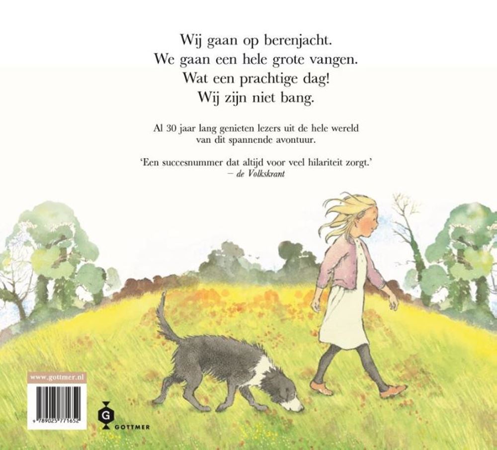 Wij gaan op berenjacht (prentenboek). 3+