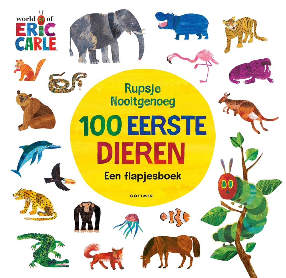 Gottmer uitgevers groep rupsje nooitgenoeg - 100 eerste dieren.