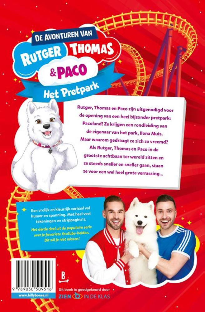 Rutger, thomas en paco 3: het pretpark.