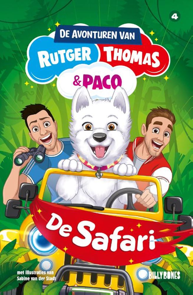 Rutger, thomas en paco 4: de safari.