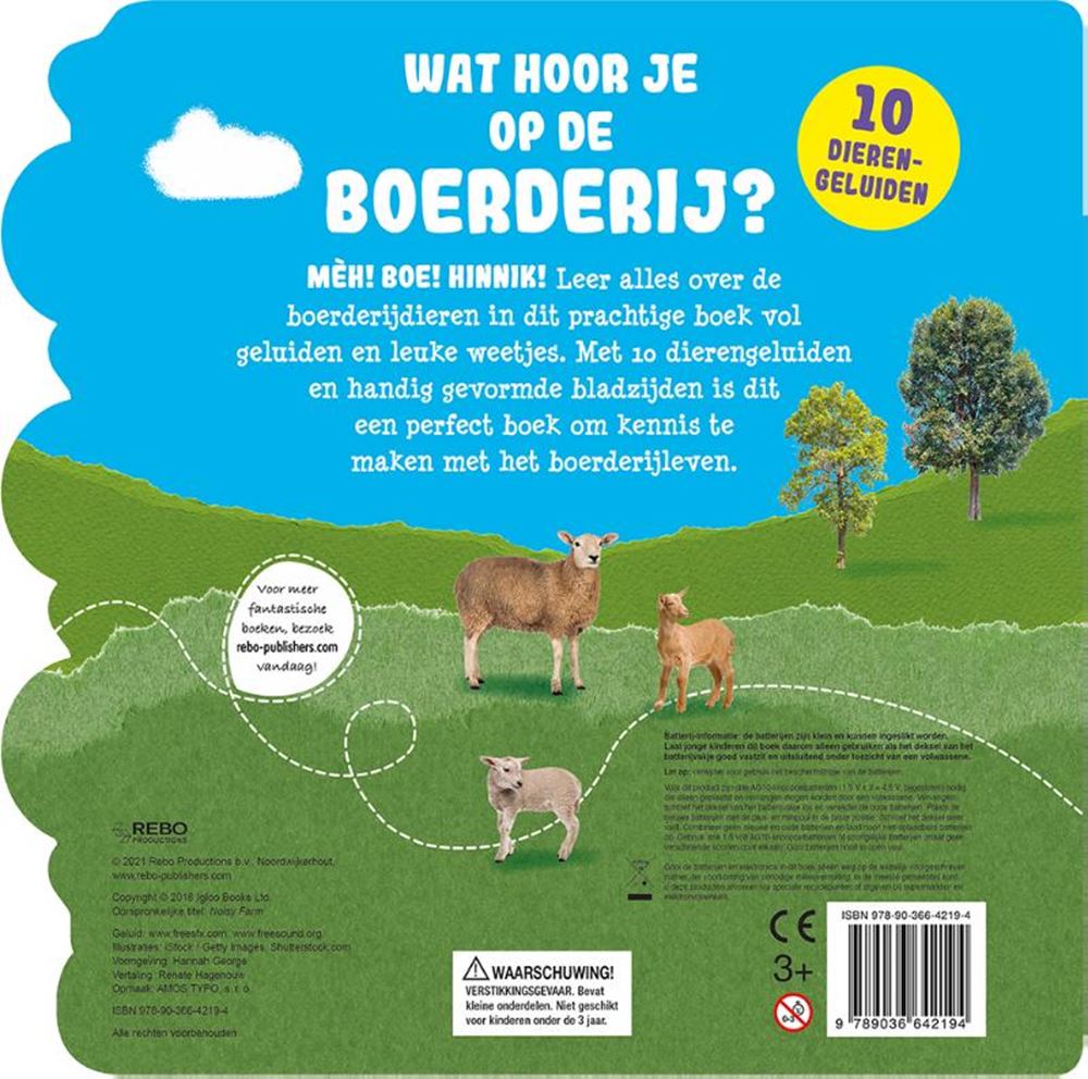 Geluidenboek: wat hoor je op de boerderi