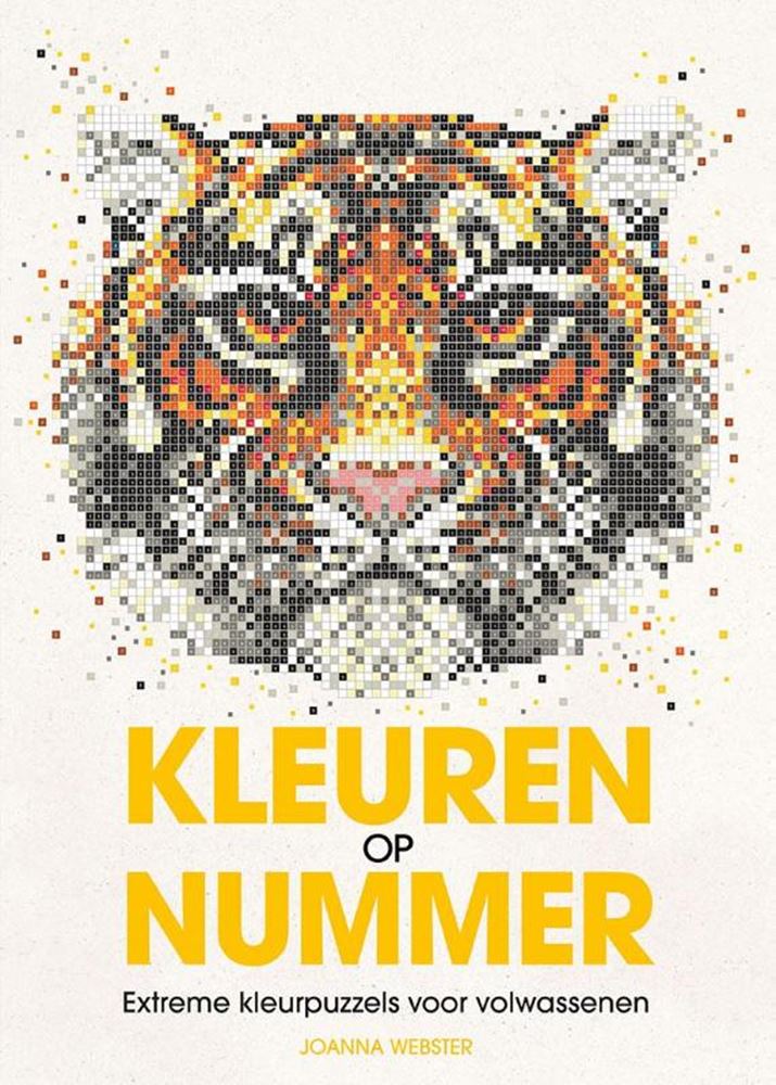 Uitgeverij mus kleuren op nummer voor volwassenen