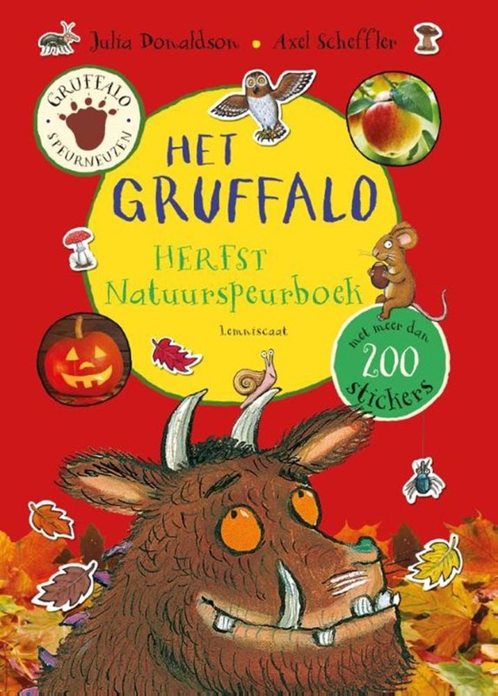 Centraal boekhuis het gruffalo herfst natuurspeurboek. 5+