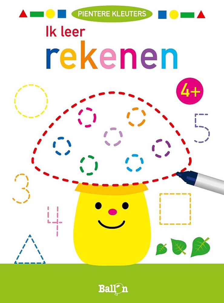 Standaard uitgeverij ik leer rekenen (wipe and clean) 4+