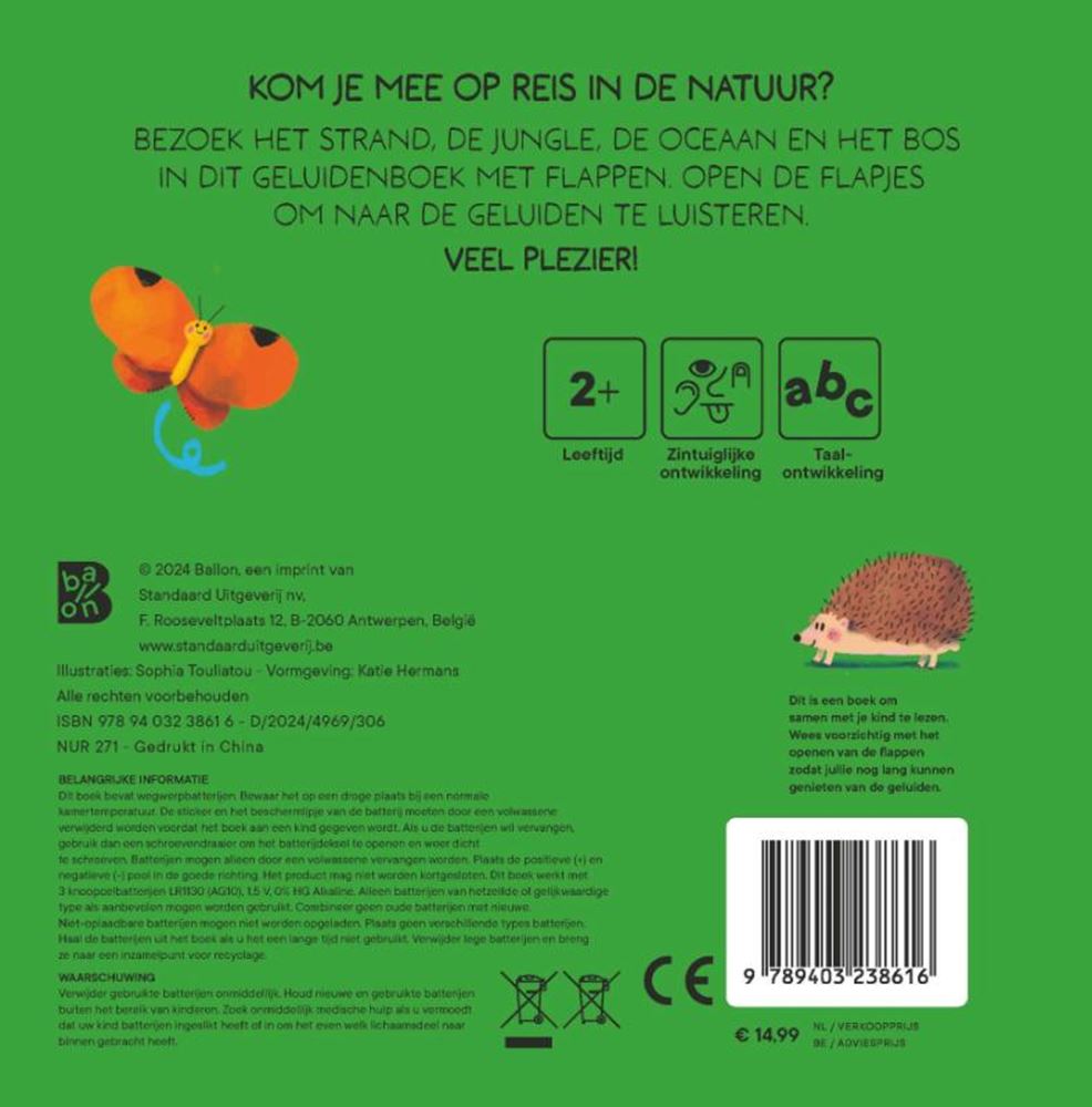 Standaard uitgeverij luister en ontdek - de natuur 2+