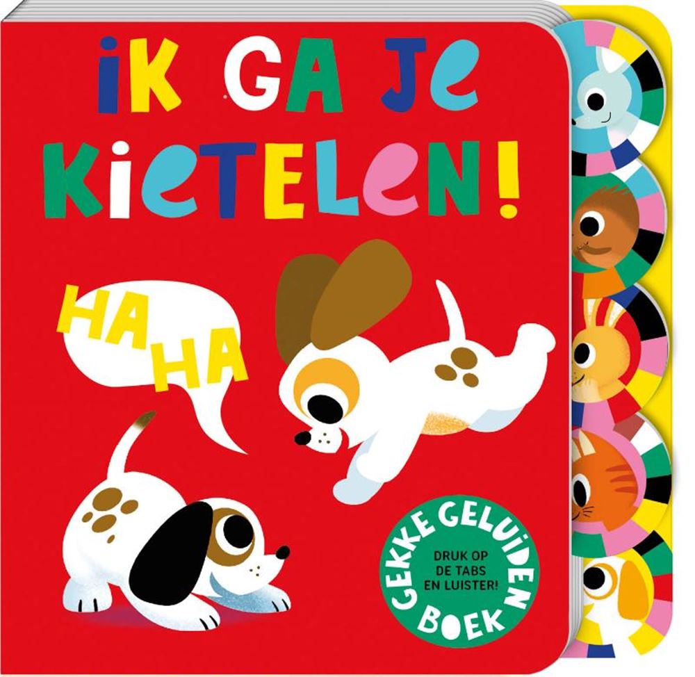 Geluidenboek: ik ga je kietelen! 2+