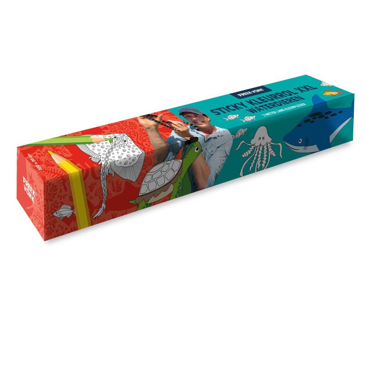 Imagebooks freek vonk sticky kleurrol waterdieren