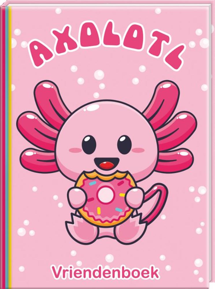 Interstat vriendenboek - axolotl 6+