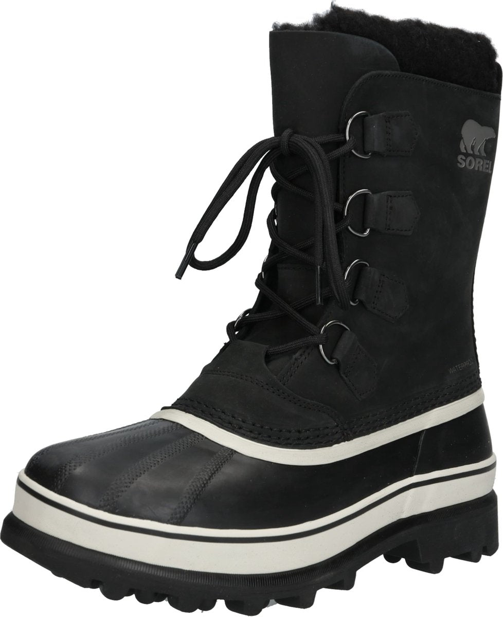 Sorel caribou™ wp men's snowboots - black, dark stone - maat 40