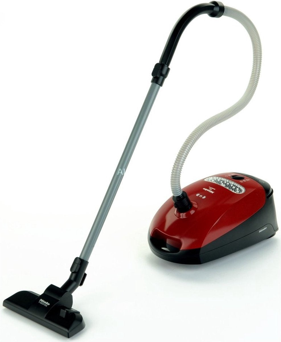 Klein toys miele stofzuiger - speelgoed - incl. geluidseffecten en praktische handgreep - rood