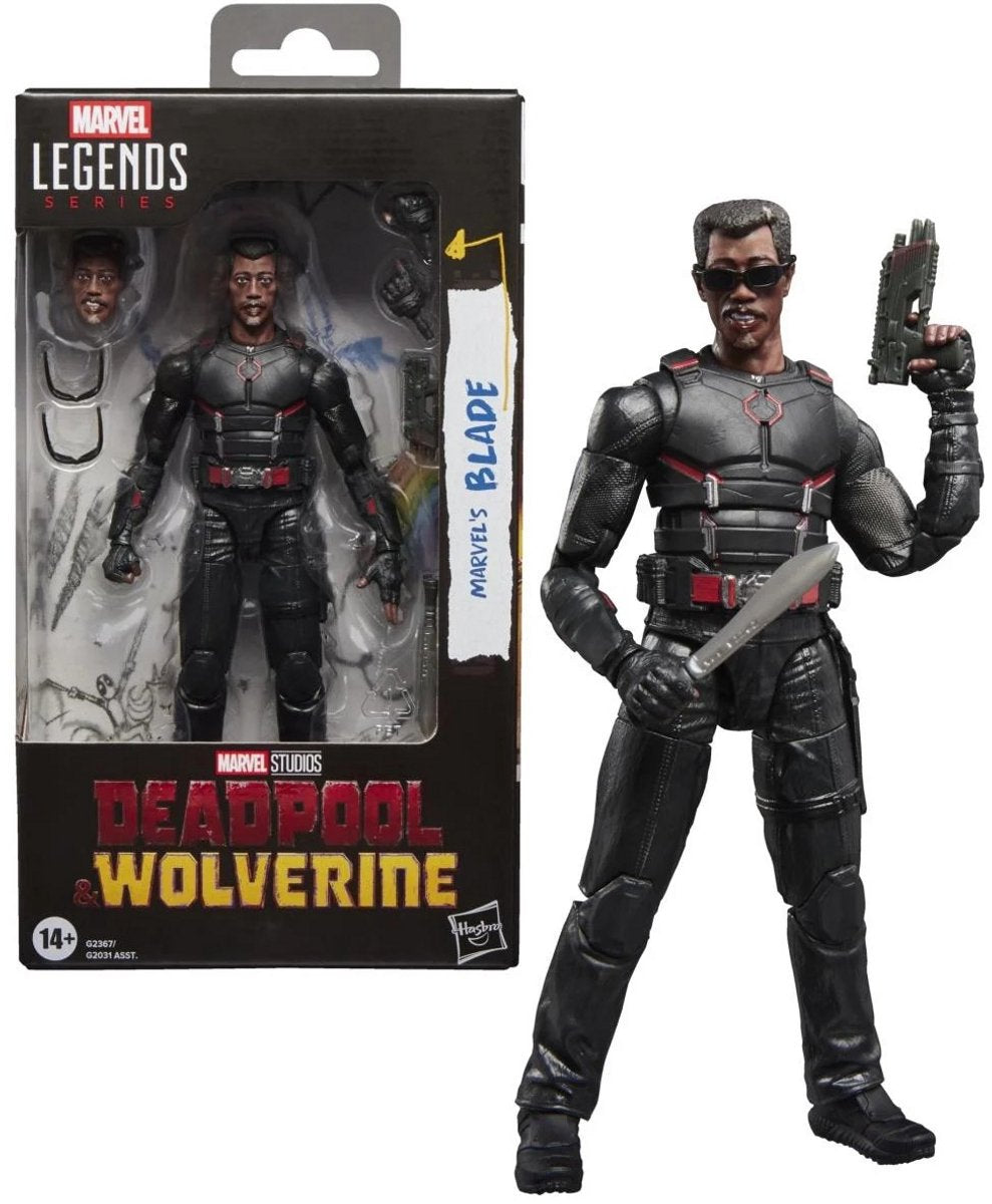 Hasbro deadpool wolverine - marvel's blade - figure legends series 15cm