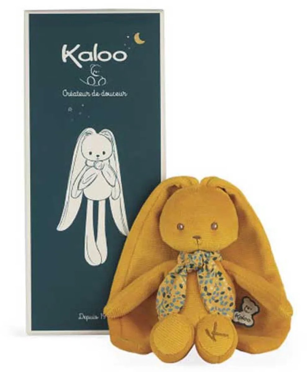 Kaloo lapinoo - knuffel konijn - oker geel kleur - 25 cm.