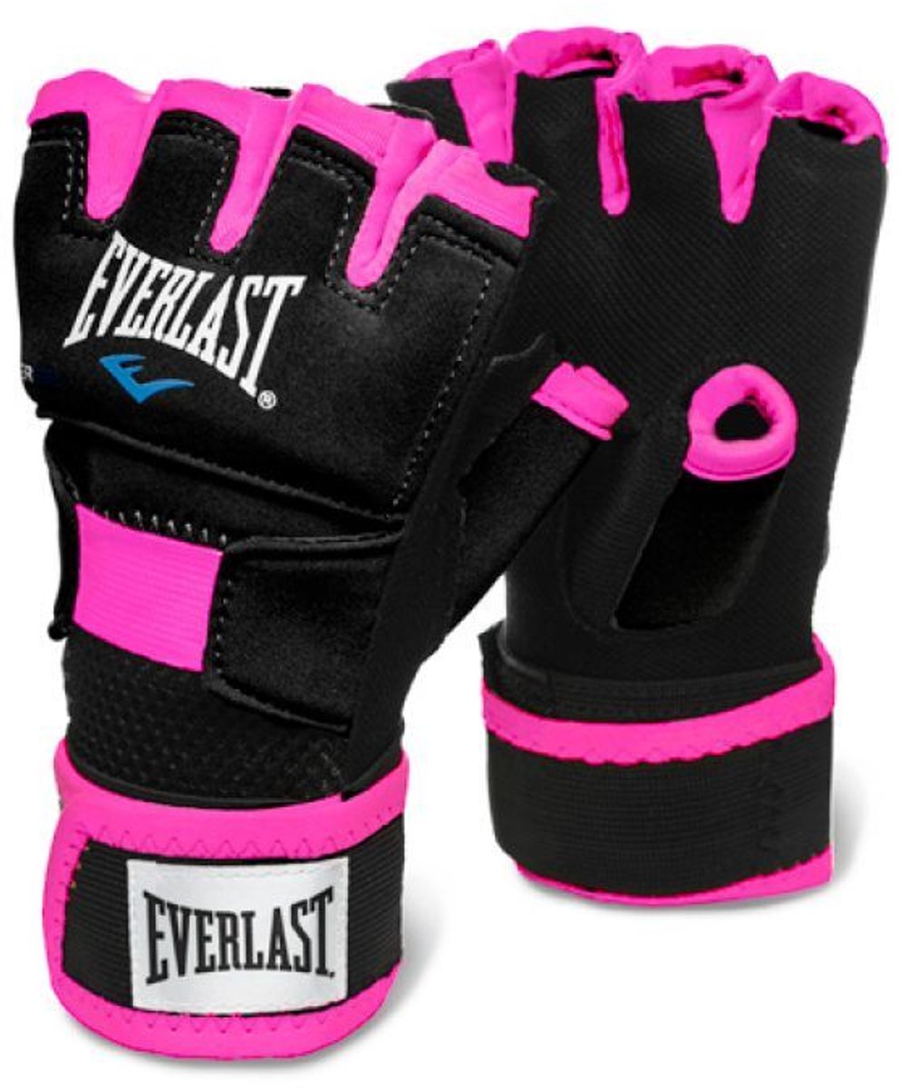Everlast evergel handwraps, black pink s m