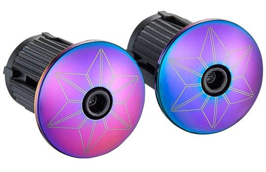 Supacaz - super sticky kush star fade stuurlint zwart oil slick