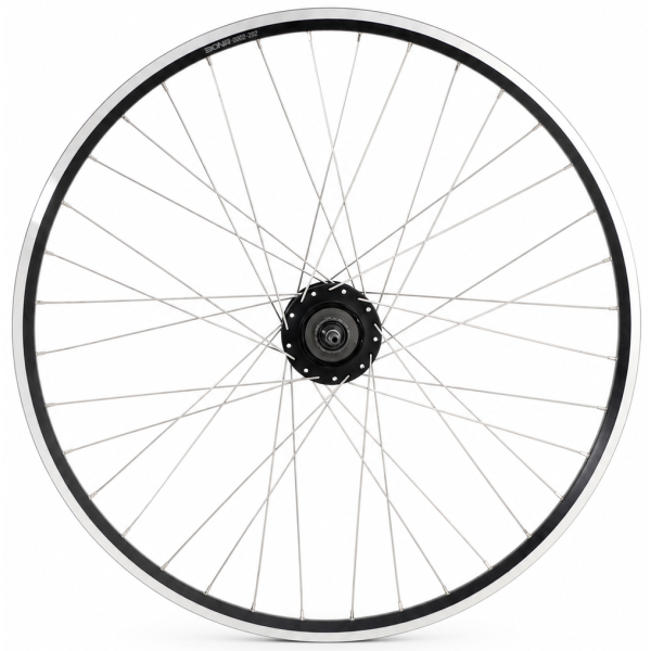 Shimano achterwiel 28 inch zac2000 - nexus 7 rollerbrake - zwart geslepen