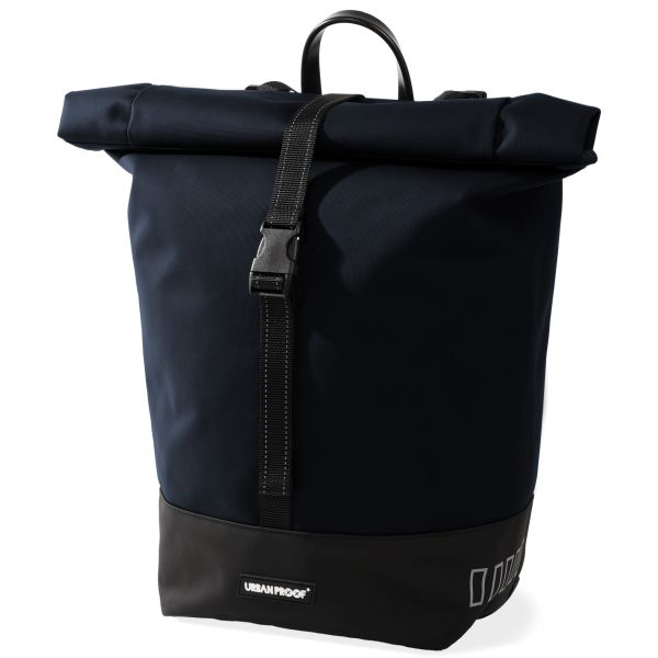 Dutchperfect urban proof single rolltop 20l blauw - recycled