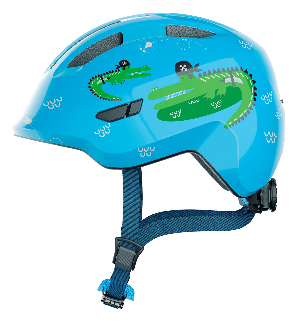 Abus helm Smiley 3.0 Blauw croco M 50-55cm