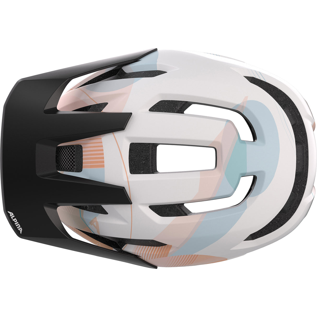 Olympic sportswear alpina sports mtb helm taunus mips 52-56 mat wit zand