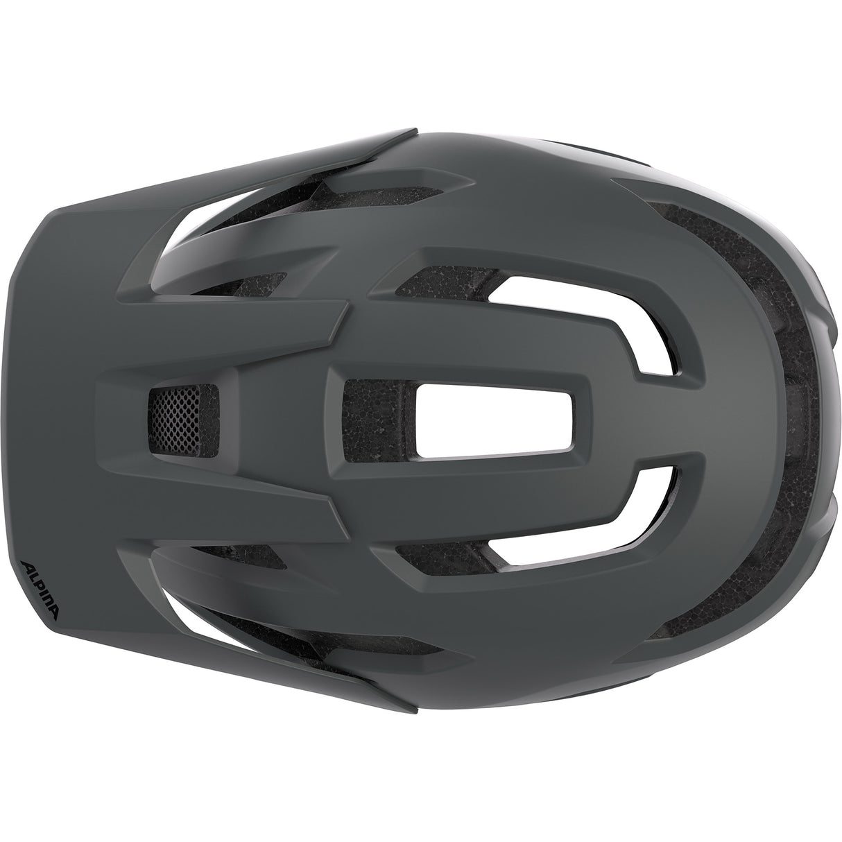Olympic sportswear alpina sports mtb helm taunus 55-59 mat donkergrijs