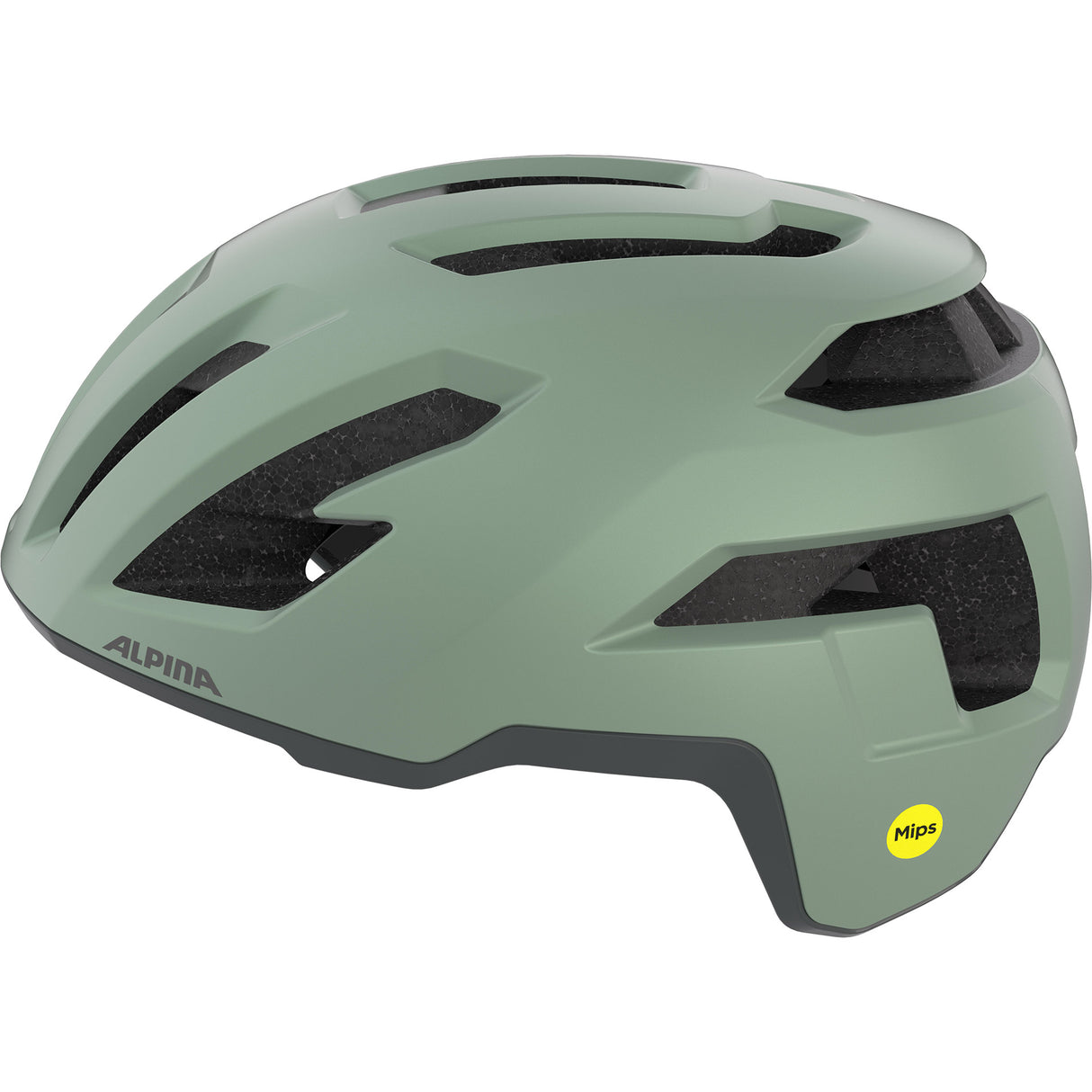 Olympic sportswear alpina sports tour helm taunus gravel mips 55-59 mat groen