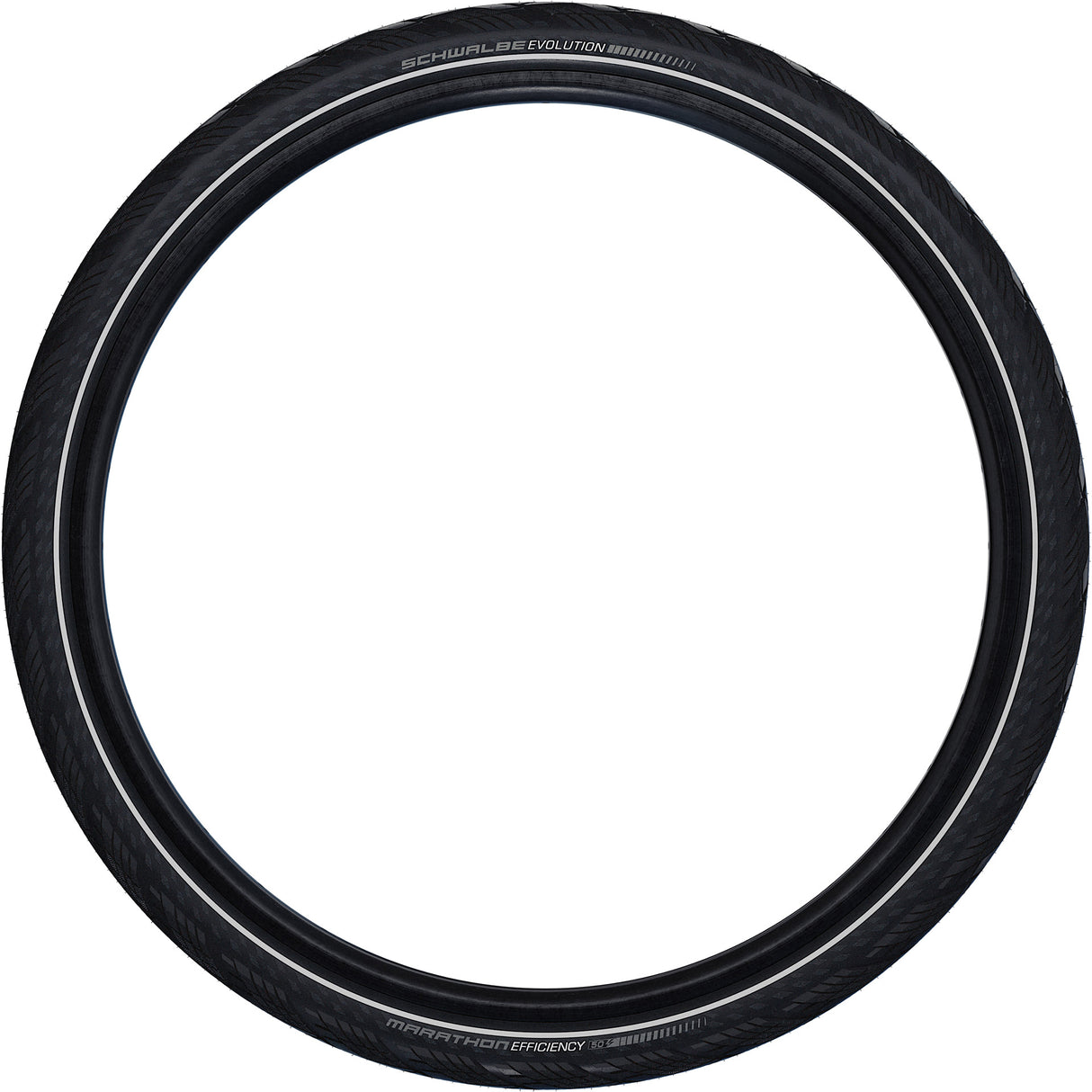 Vouwband Schwalbe Marathon Efficiency Super Race V-Guard 27.5 x 2.15 55-584 - zwart met reflectie