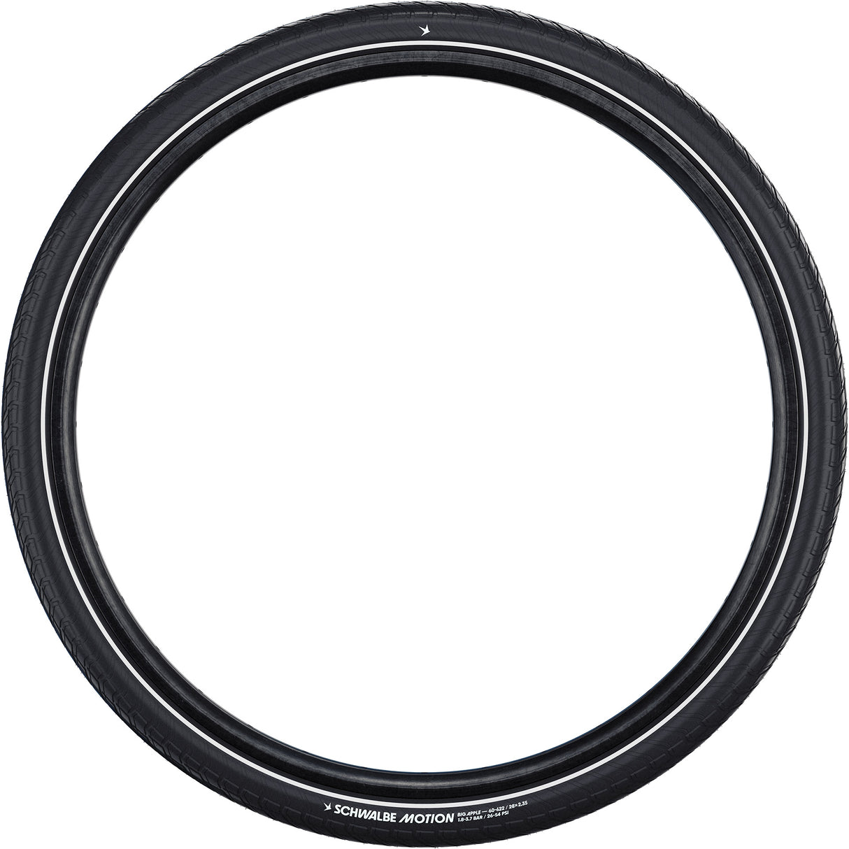 Schwalbe draadband motion big apple 60-622 +r zwart